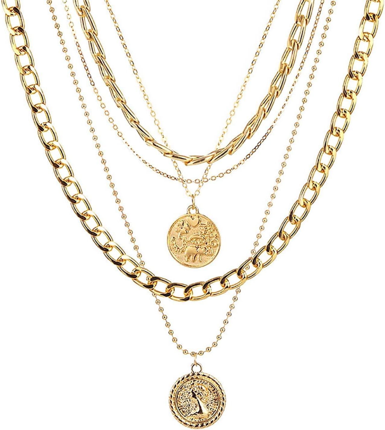 Women'S Accessories In The 90S - Colar pirata de ouro em camadas