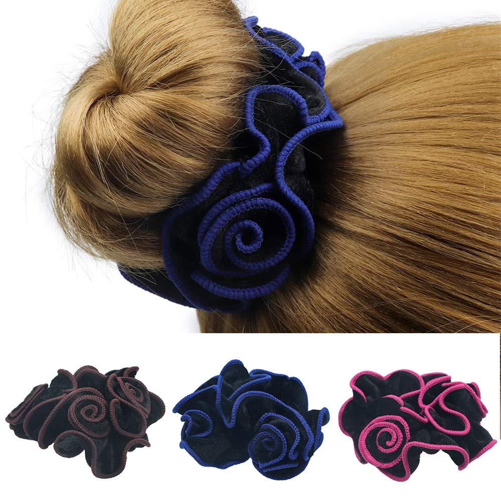 Hair Tie Velvet - Tiaras senhora scrunchies acessórios grampos de