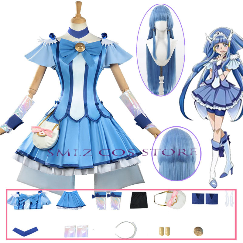 Women Accessories Set - Fantasia de Cosplay Anime Smile Glitter