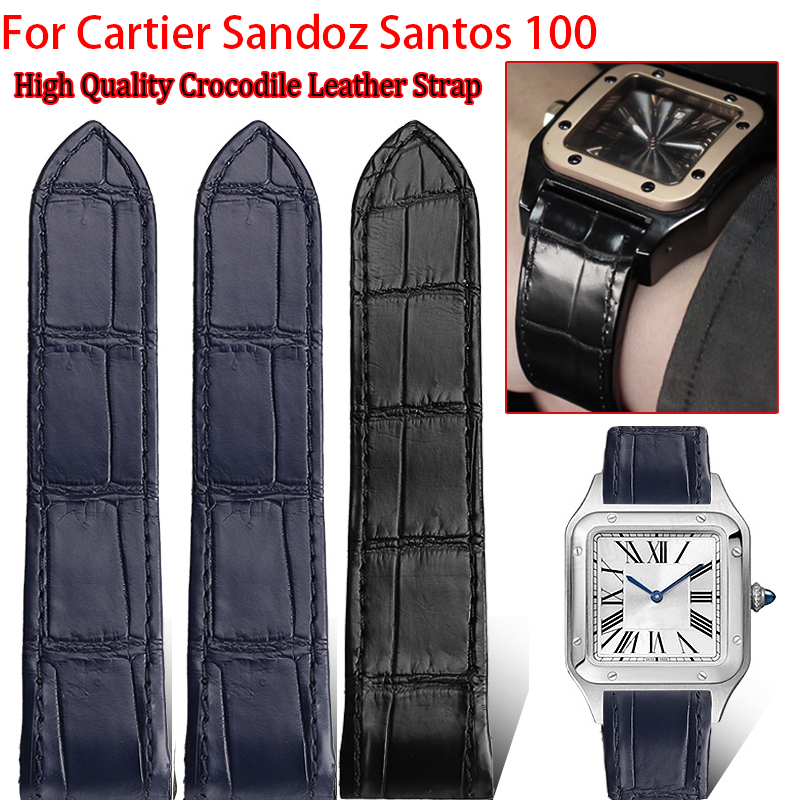 Women'S Accessories Cartier - Pulseira de relógio de couro genuíno