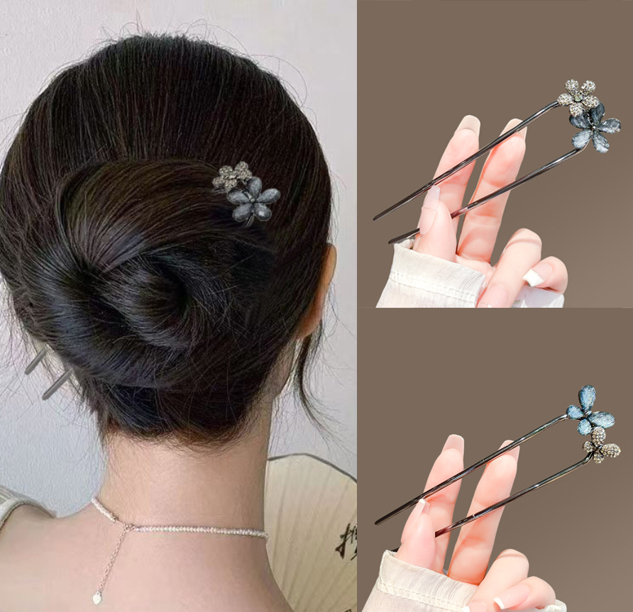 Women'S Accessories List - Grampo de Cabelo Vintage Floral com