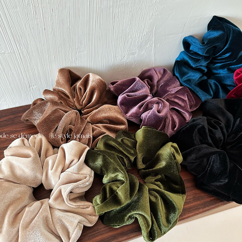Hair Tie Velvet - Mais novo inverno mulher grande veludo