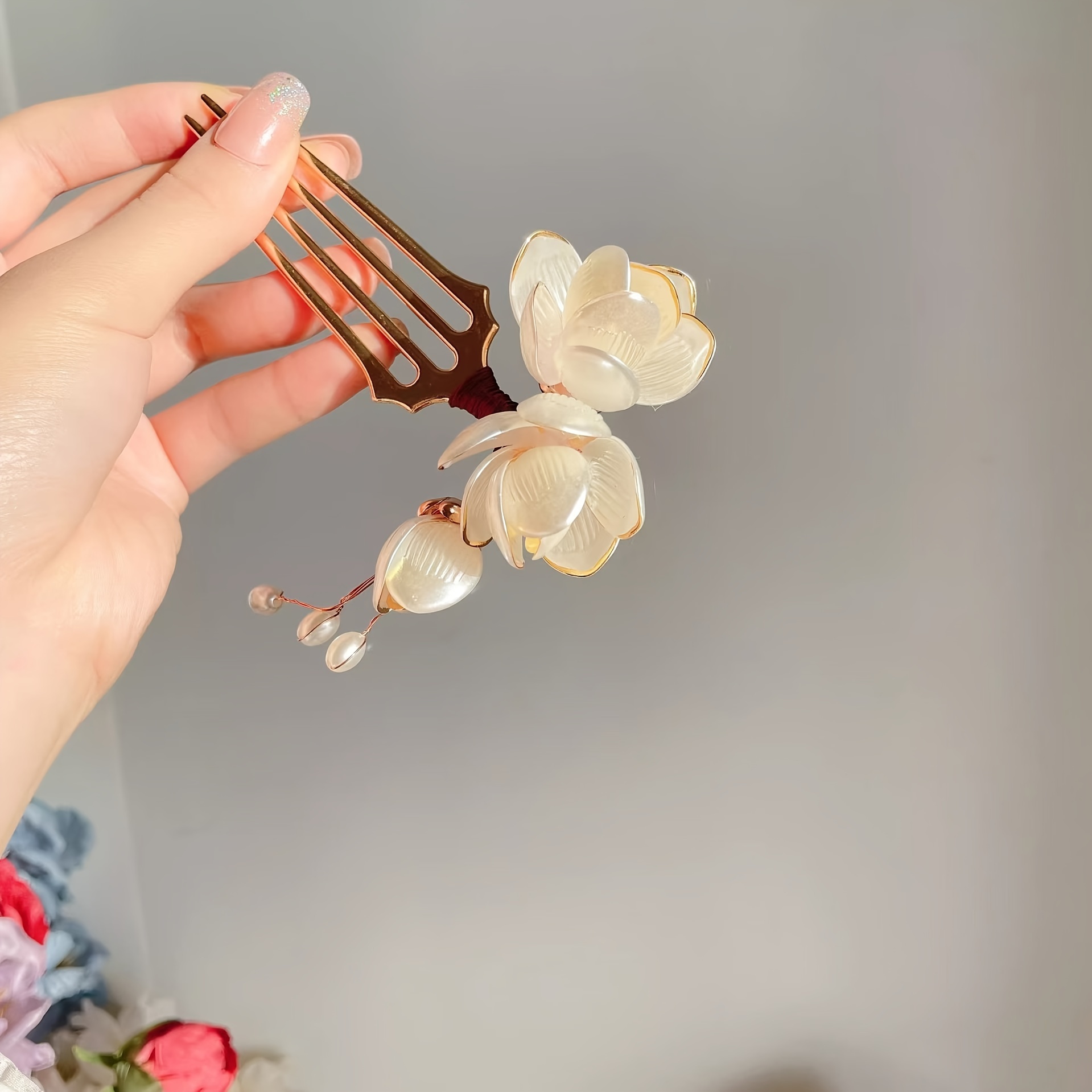 Women'S Accessories List - Pente de Cabelo Estilo Chinês com