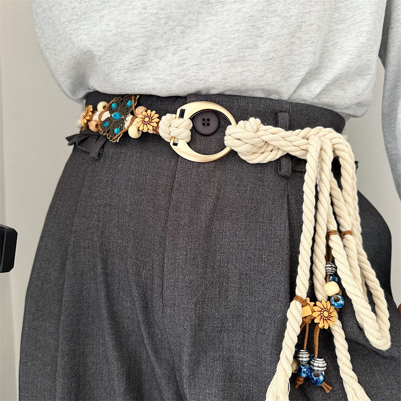Novo Cinto de Tricô Manual Ret - Women Accessories For Hand avaliação e preço