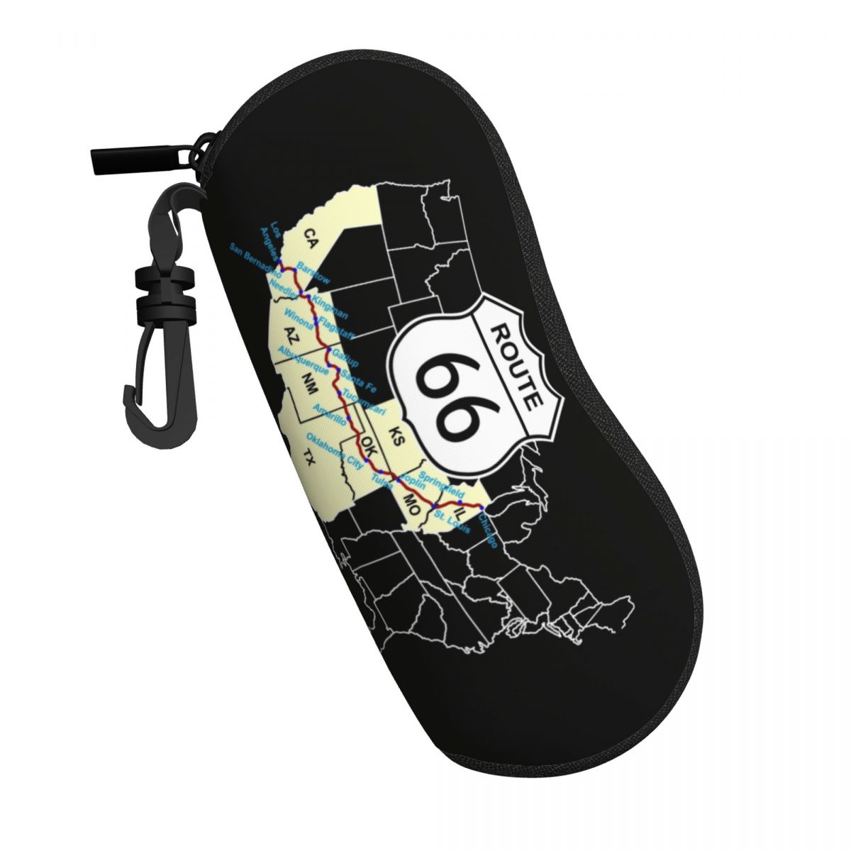 Personalizado rota 66 mapa esc - Women Accessories Usa avaliação e preço