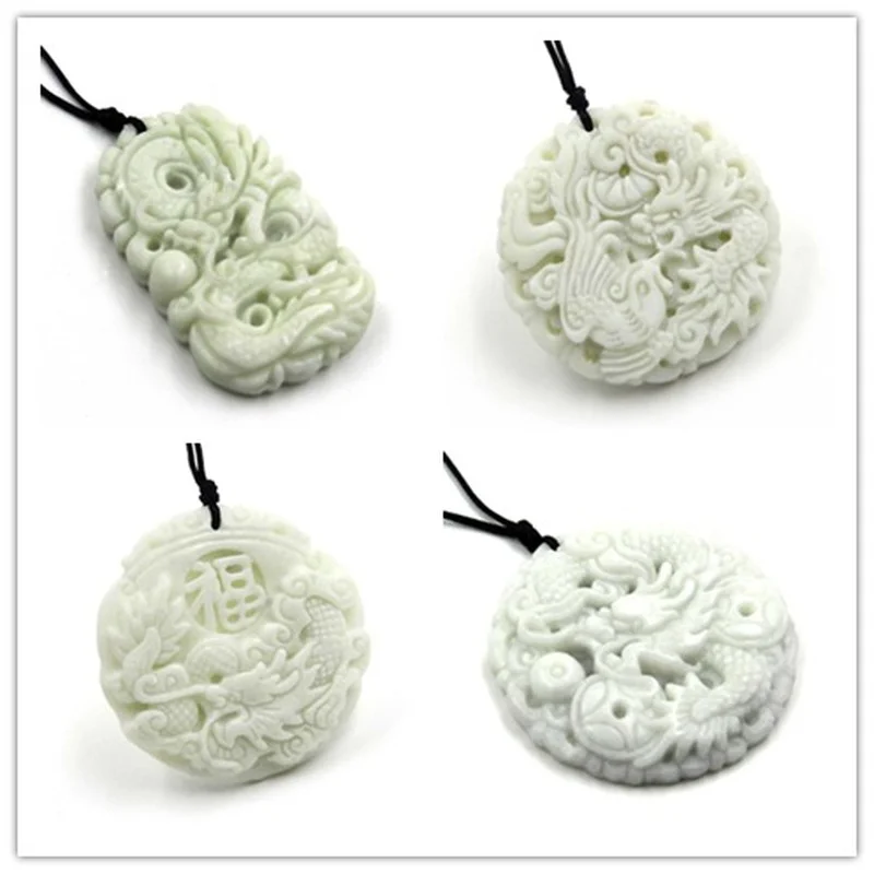 Dragão Jade branco natural e p - Women Accessories For Hand avaliação e preço