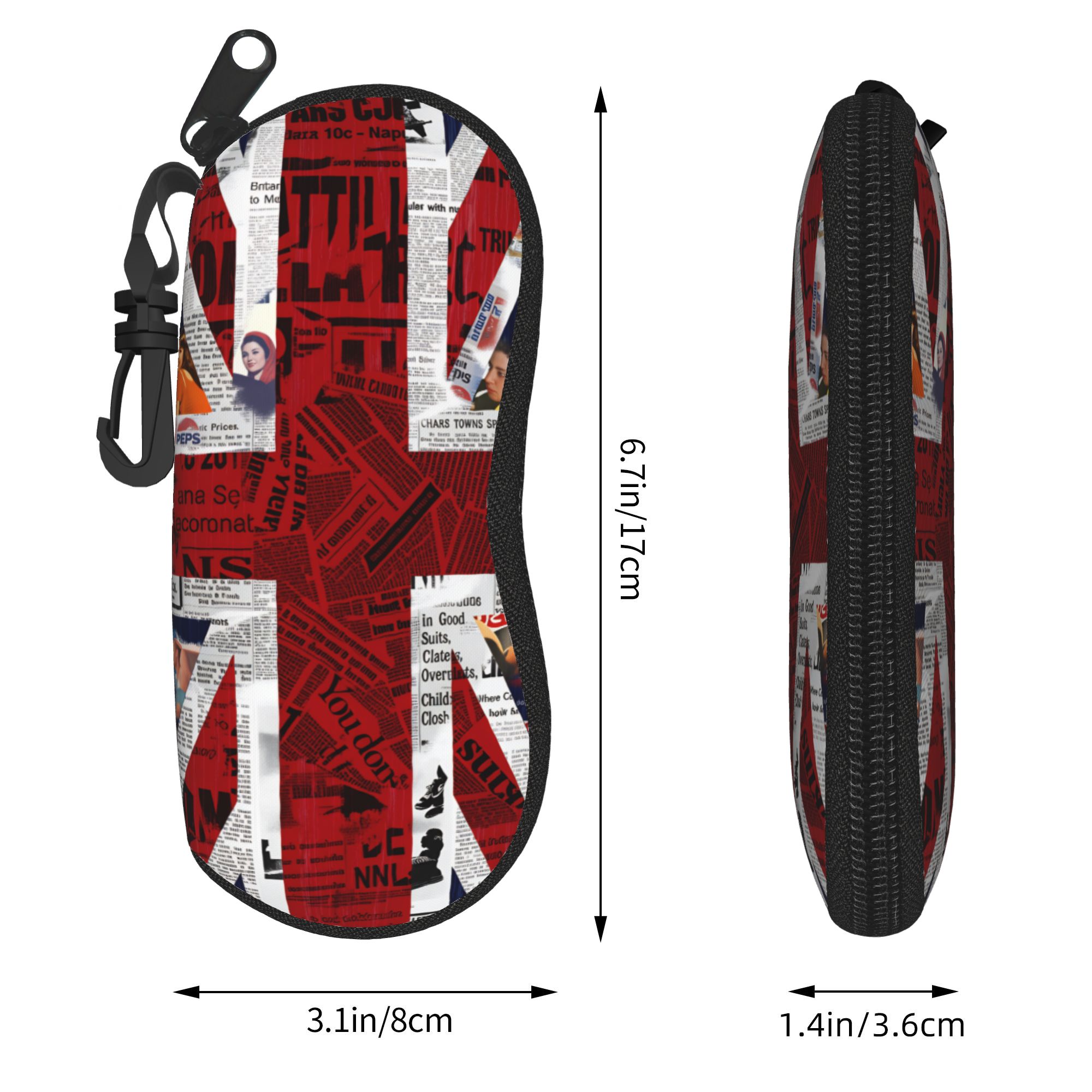 Estojo para óculos com bandeir - Women'S Accessories Uk avaliação e preço