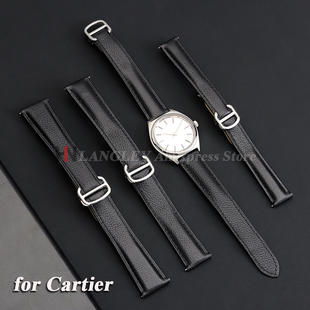 Pulseira de relógio de couro g - Women'S Accessories Cartier avaliação e preço