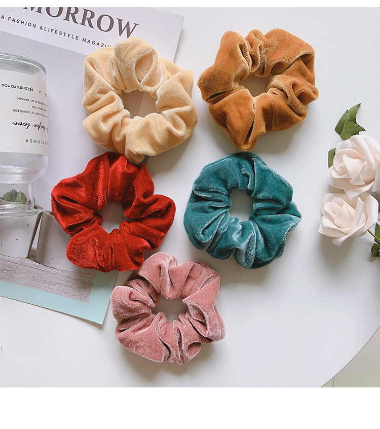 Faixa elástica de cabelo para  - Hair Tie Velvet avaliação e preço