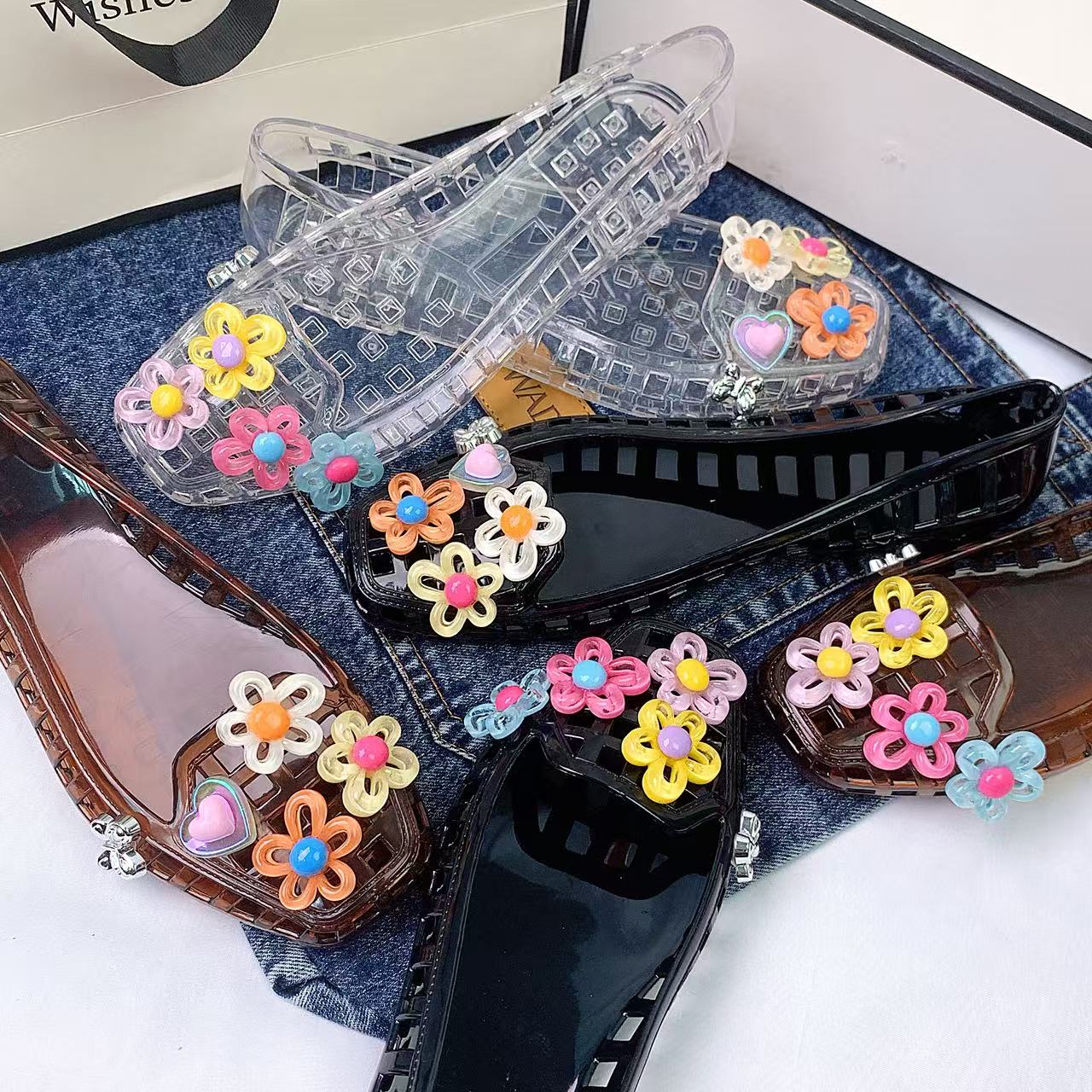 Sapatos femininos da moda gelé - Women'S Accessories For Shoes avaliação e preço