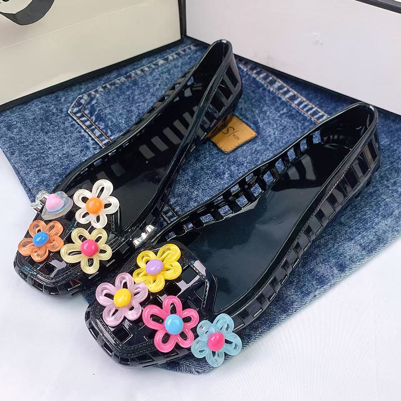 Sapatos femininos da moda gelé - Women'S Accessories For Shoes avaliação e preço