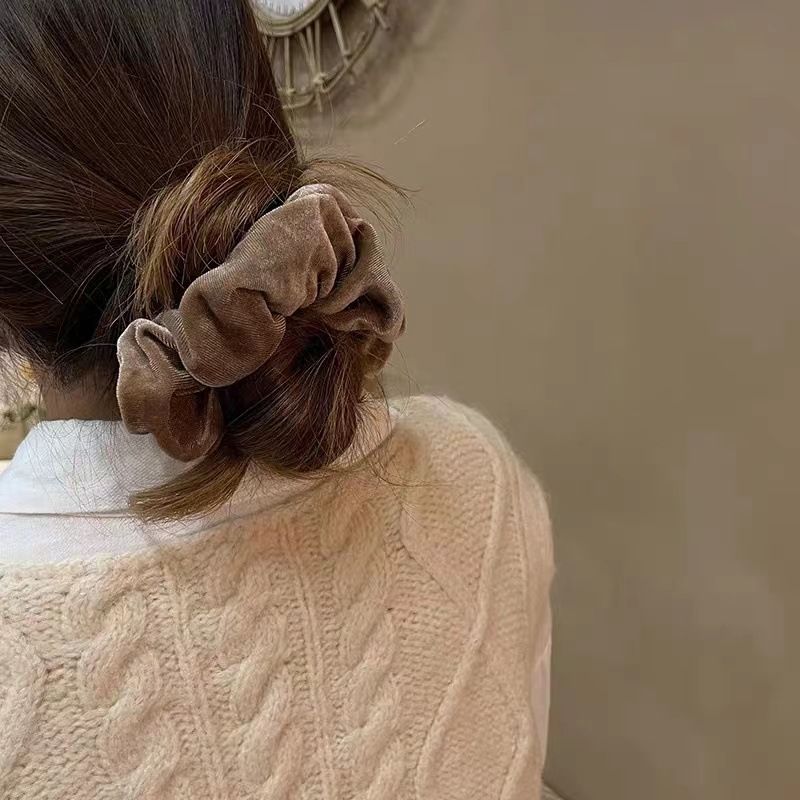 Kydzsw vintage veludo grande c - Hair Tie Velvet avaliação e preço