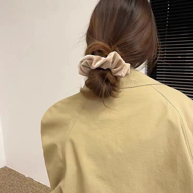 Kydzsw vintage veludo grande c - Hair Tie Velvet avaliação e preço