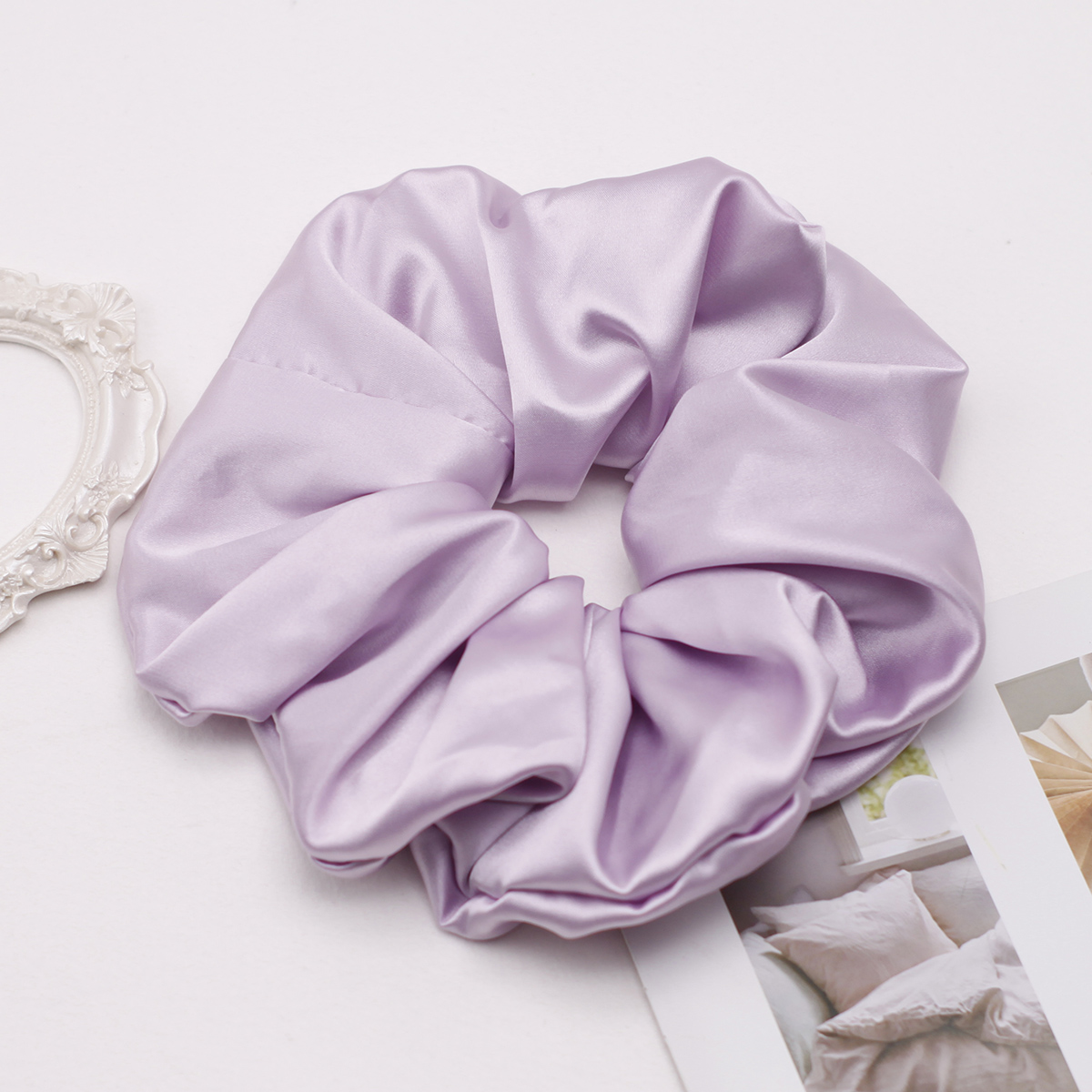Lystrfac mancha de seda grande - Hair Tie Velvet avaliação e preço