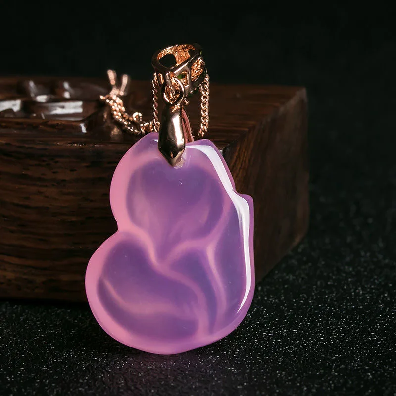 Colar pingente de ágata roxa n - Women Accessories For Hand avaliação e preço