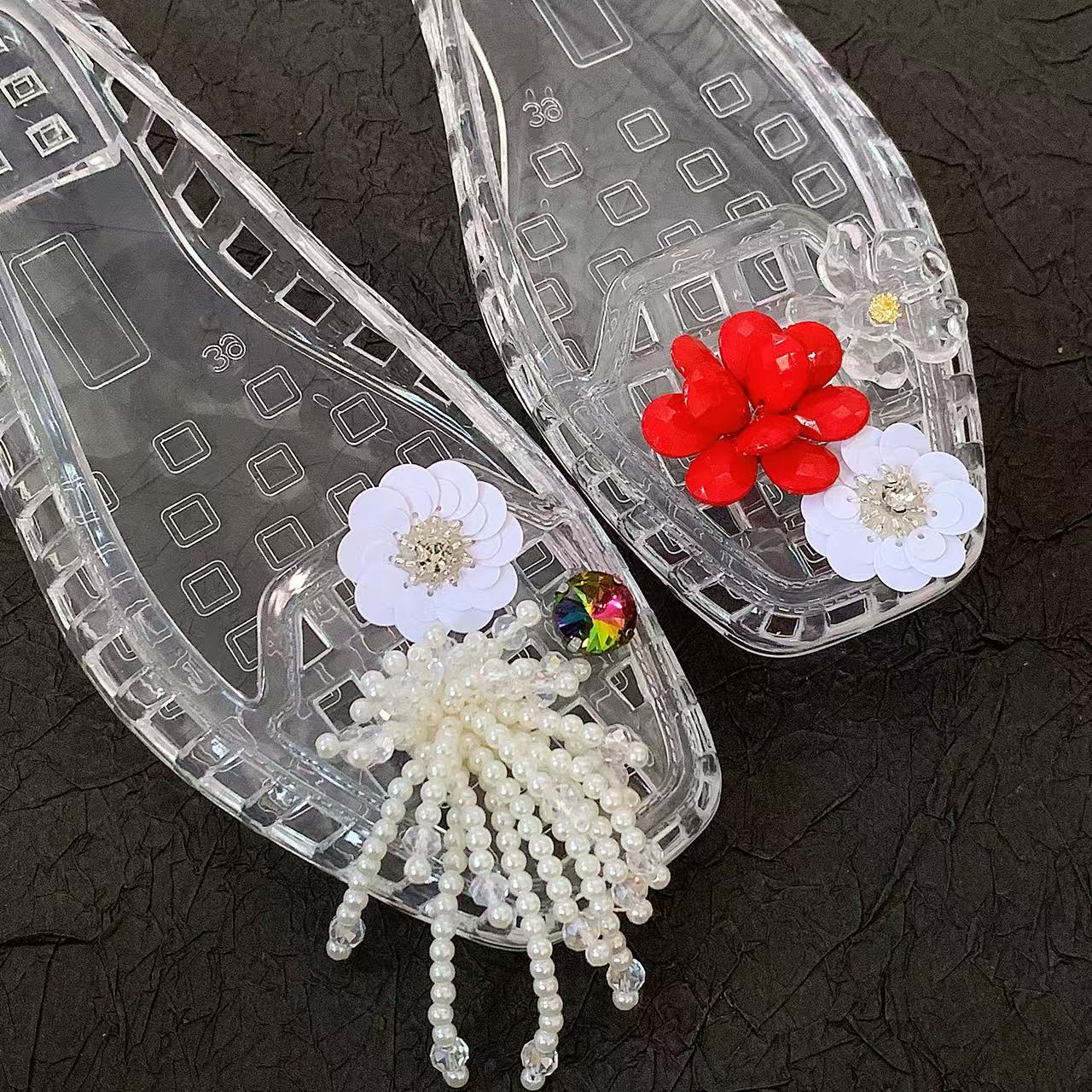Sapatos de Cristal Jelly para  - Women'S Accessories For Shoes avaliação e preço