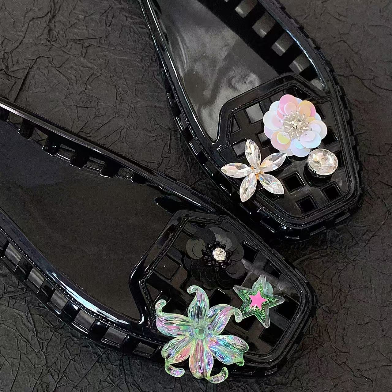Sapatos de Cristal Jelly para  - Women'S Accessories For Shoes avaliação e preço