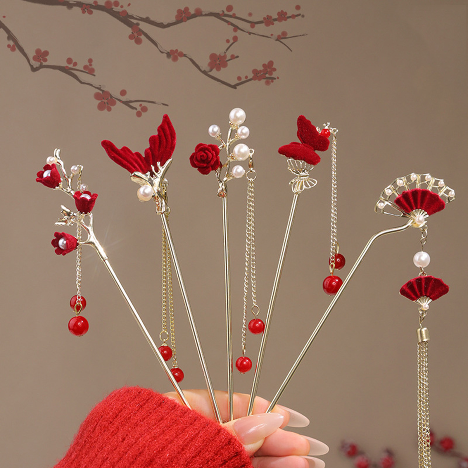 Pente de Cabelo Estilo Chinês  - Women Accessories For Hand avaliação e preço
