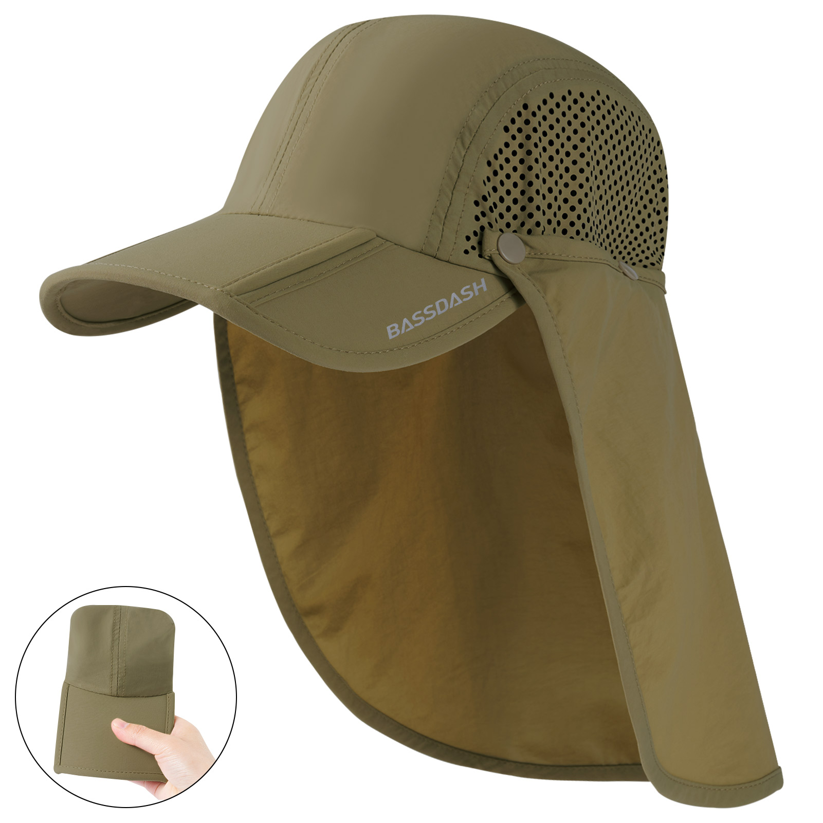 BASSDASH-Chapéu de pesca dobrá - Women'S Golf Accessories avaliação e preço