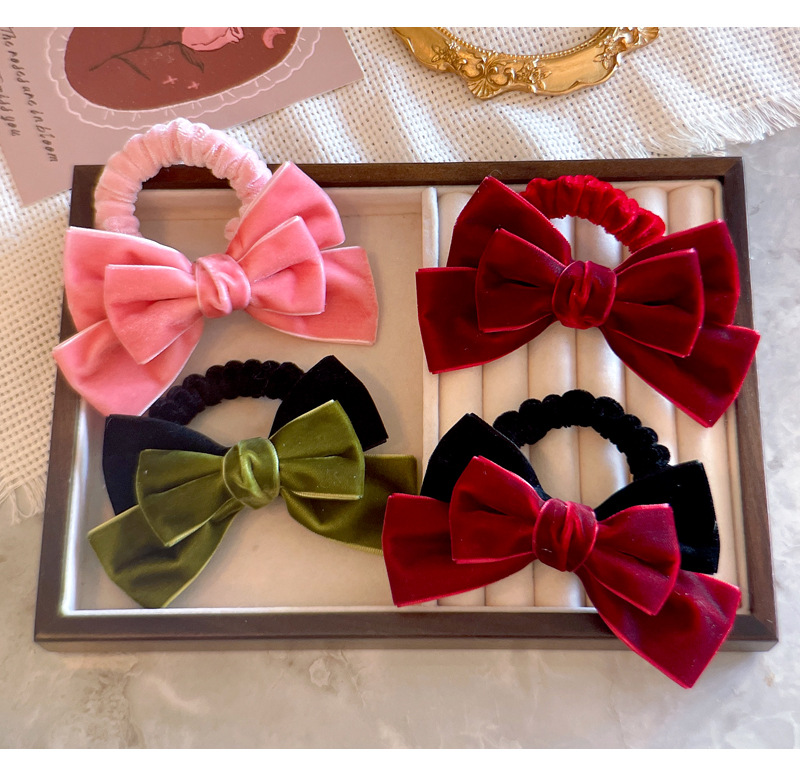 Laços de Cabelo Elásticos de V - Hair Tie Velvet avaliação e preço