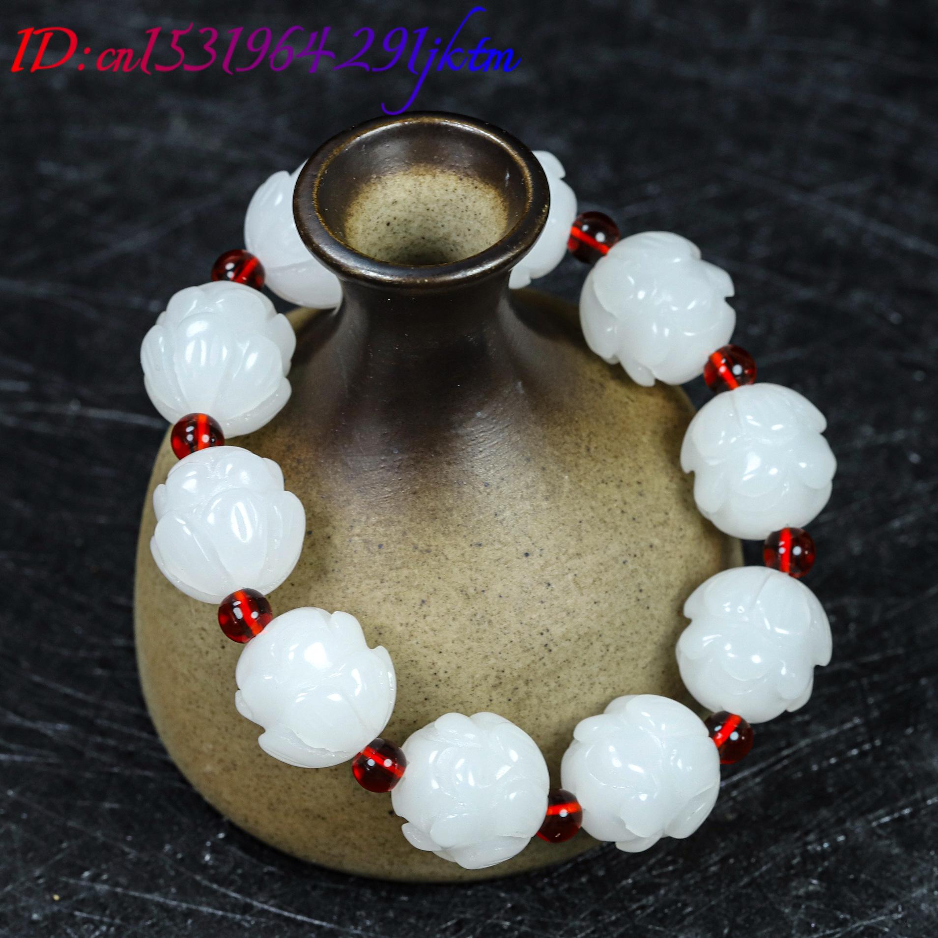 Pulseira de Jade Real Branca c - Women Accessories Jewelry avaliação e preço