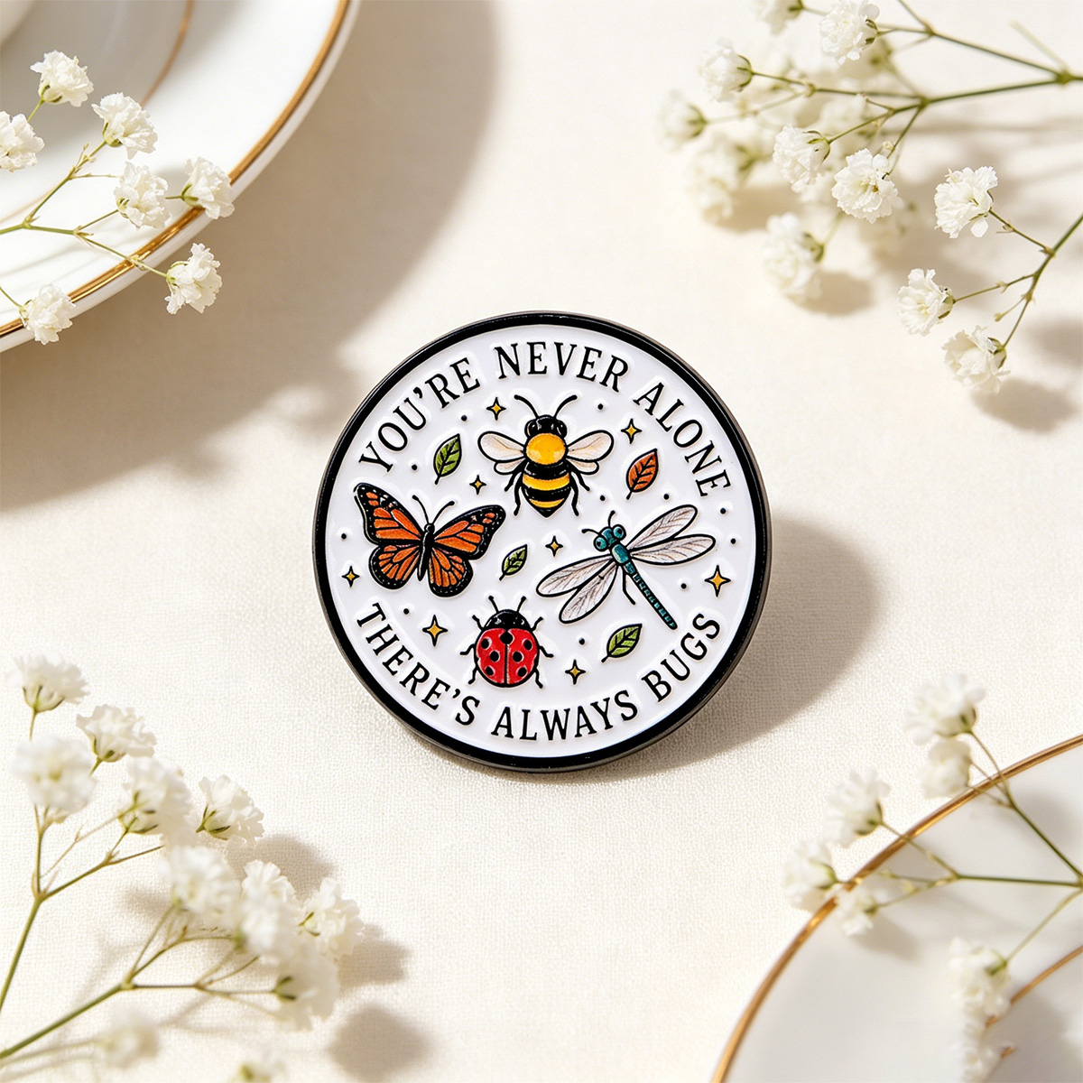 Broche Rainbow SIX SEVEN com C - Women Accessories Quotes avaliação e preço