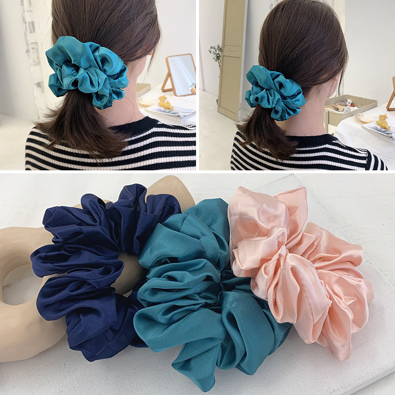 Big Silk Organza Scrunchie par - Hair Tie Velvet avaliação e preço