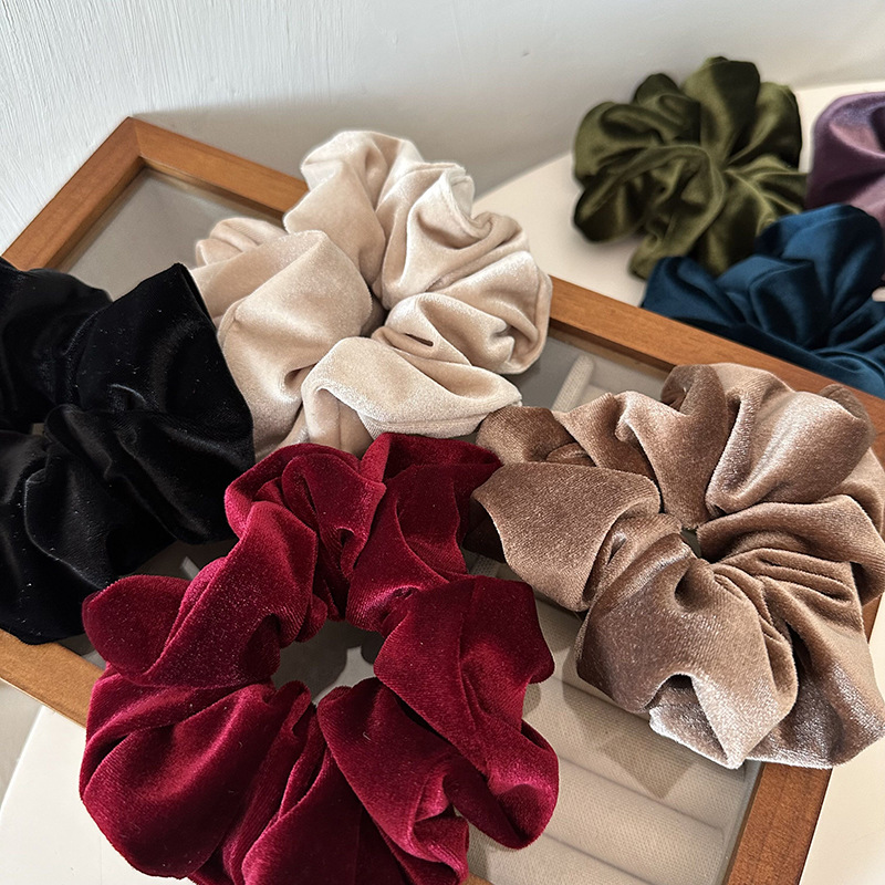 Mais novo inverno mulher grand - Hair Tie Velvet avaliação e preço