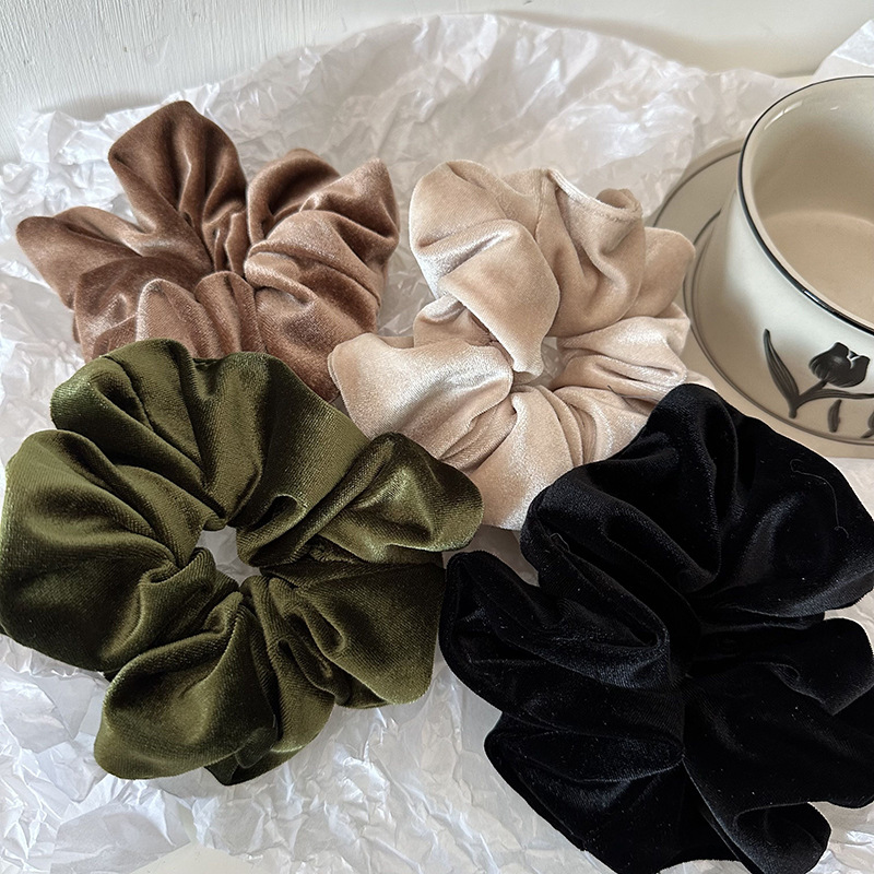 Mais novo inverno mulher grand - Hair Tie Velvet avaliação e preço