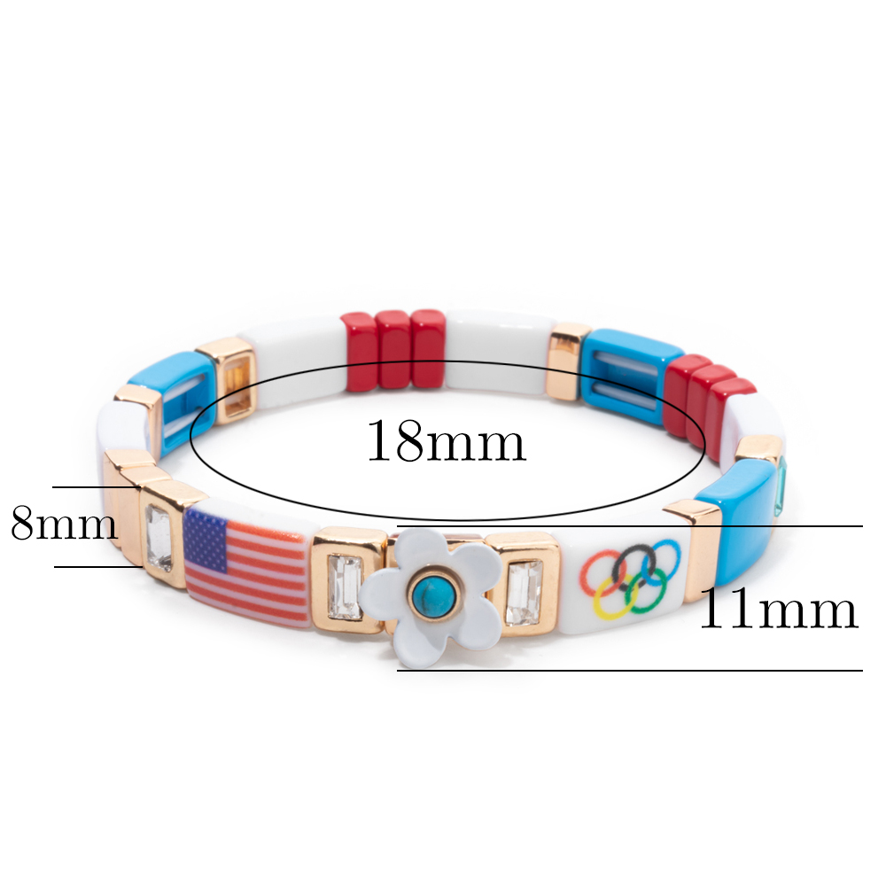 Novas Pulseiras Patrióticas 20 - Women Accessories Usa avaliação e preço