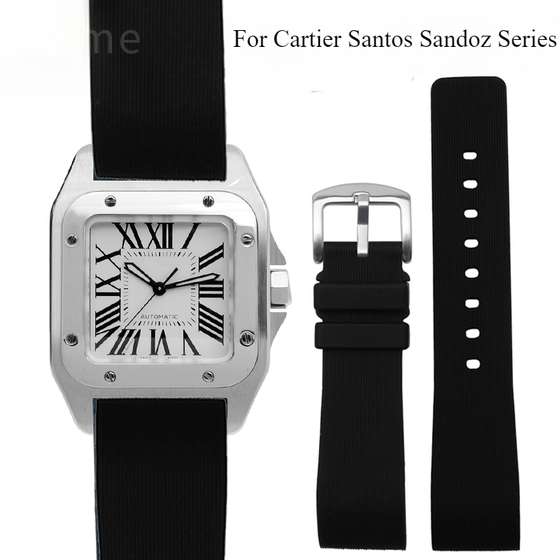 Pulseira de relógio de silicon - Women'S Accessories Cartier avaliação e preço